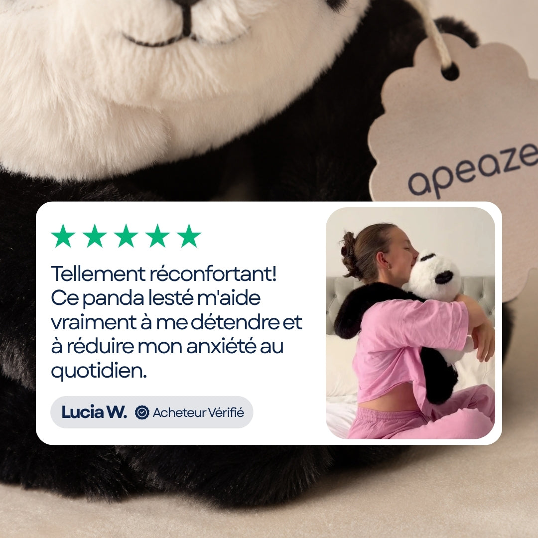 Pilo le Panda | Peluche Lestée 1kg - 65cm
