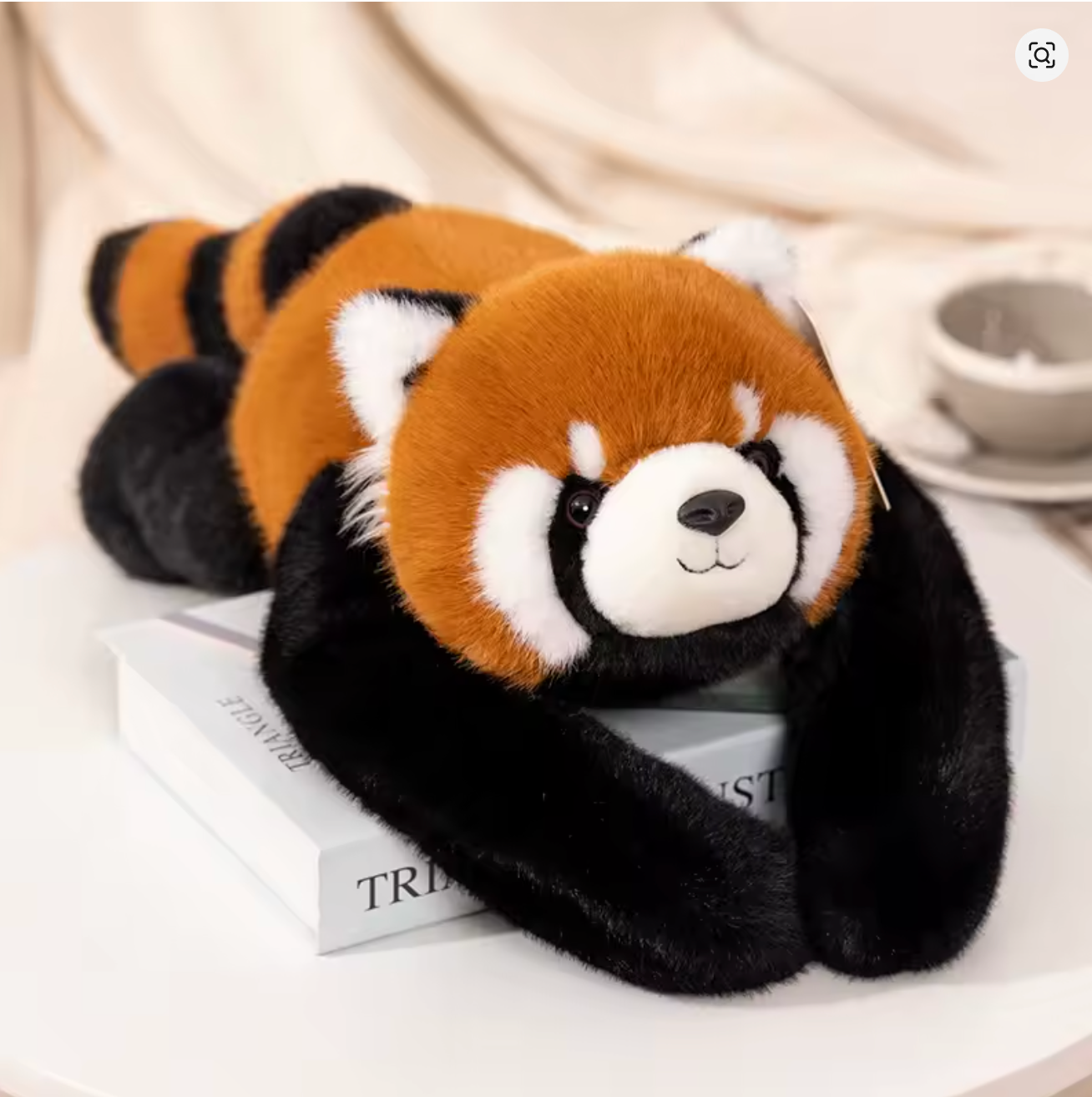Rooki le Panda Roux | Peluche lestée 65cm
