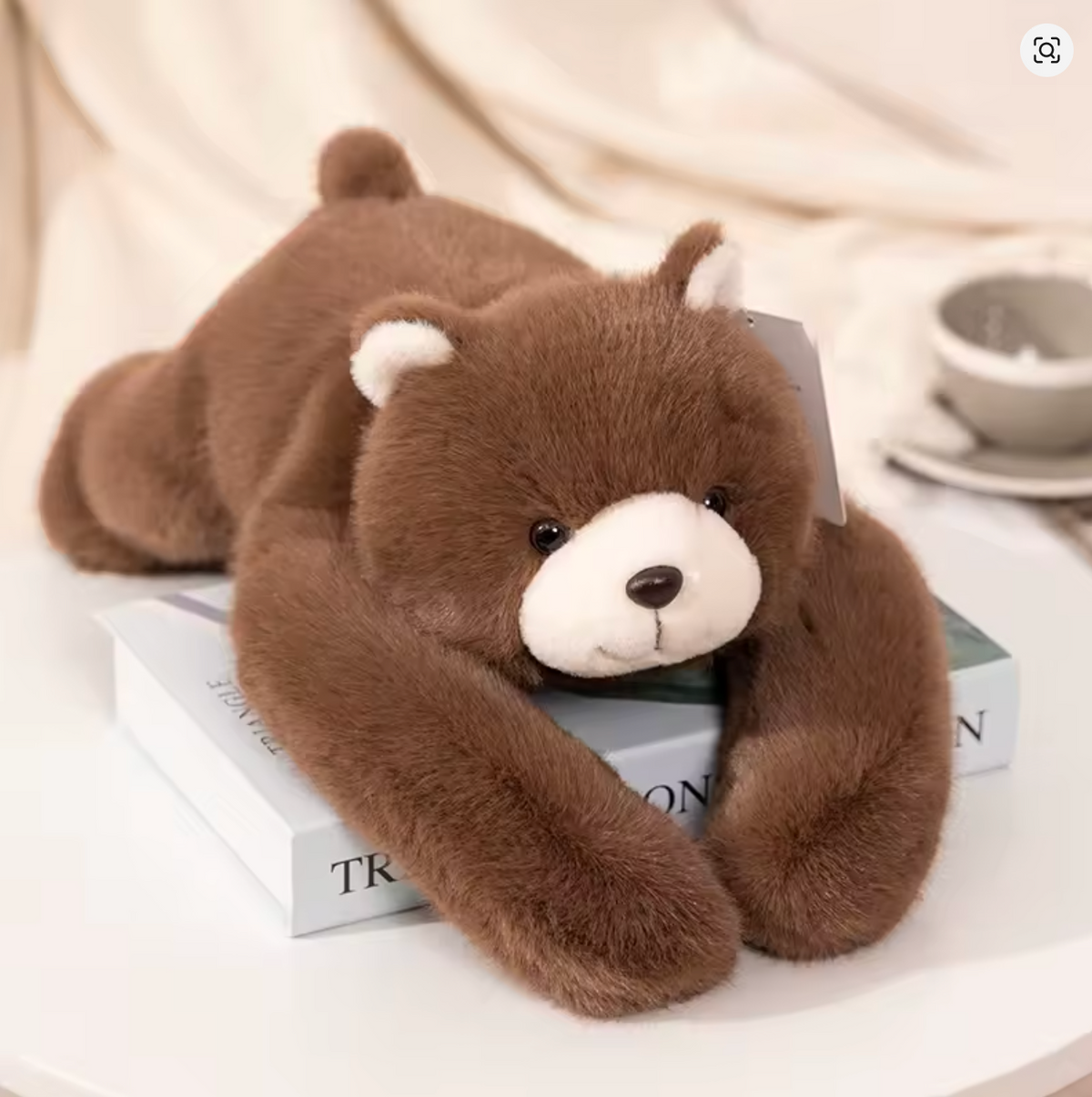 Balou l'Ours Brun | Peluche lestée 65cm