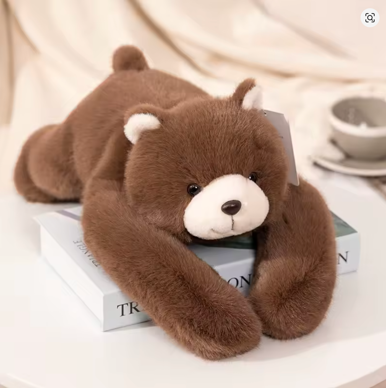 Balou l'Ours Brun | Peluche lestée 65cm