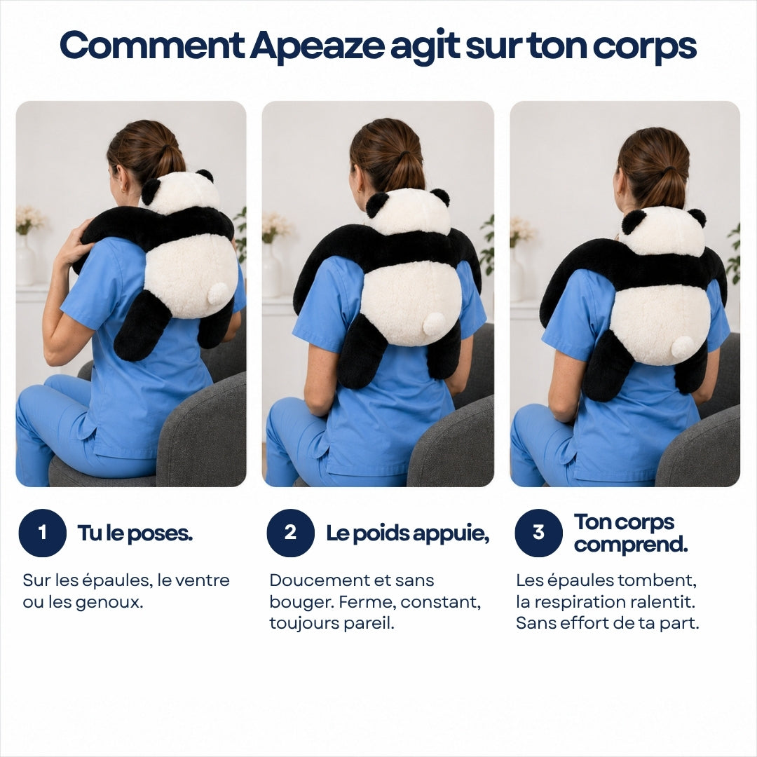 Pilo le Panda | Peluche Lestée 1kg - 65cm