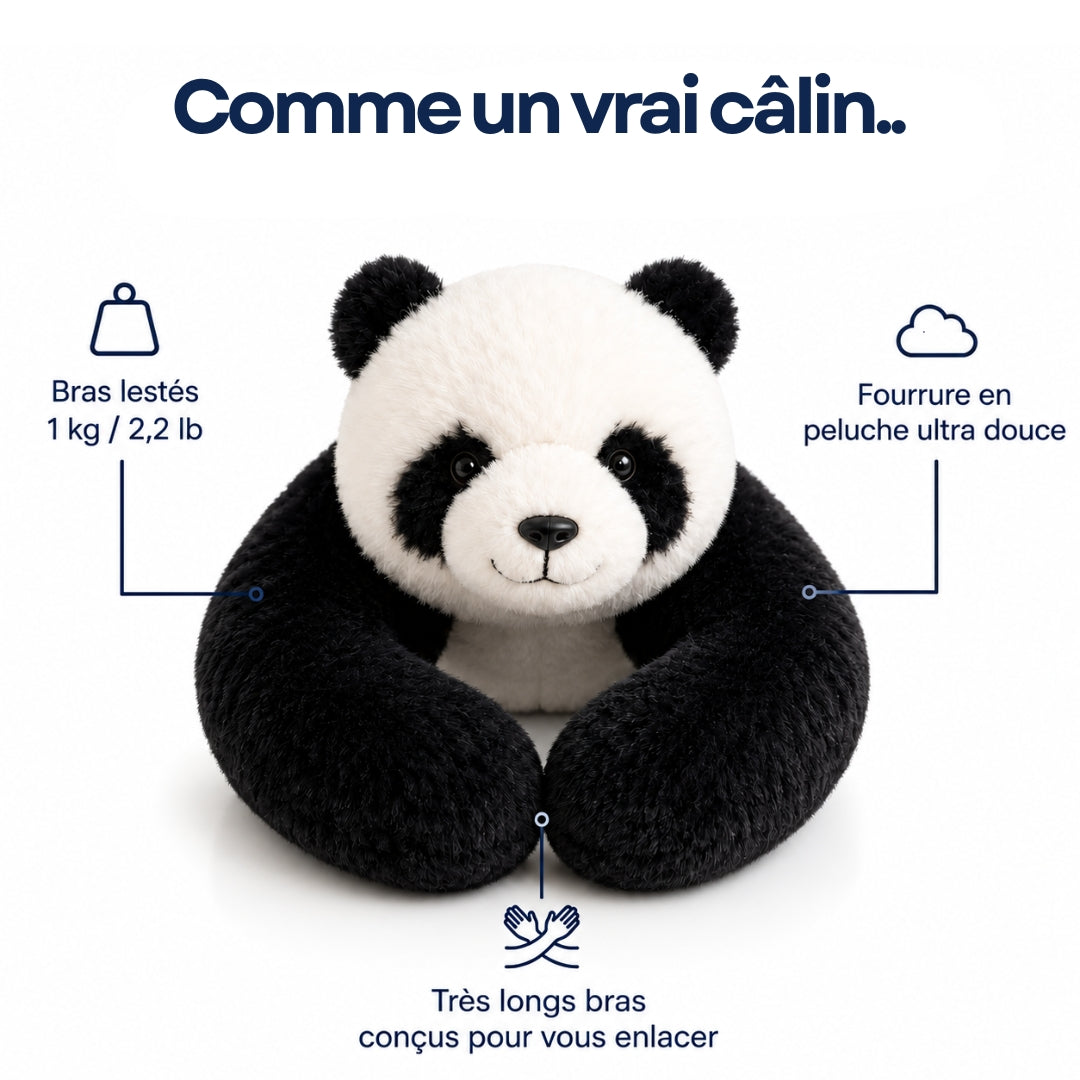 Pilo le Panda | Peluche Lestée 1kg - 65cm